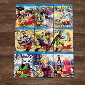 Dragon Ball Z Blu-ray Collection Seasons 1-9 Complete Set w/ All Slipcovers NEW